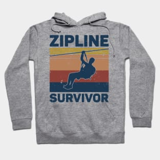 Zipline Survivor Outdoor Adventure Hoodie